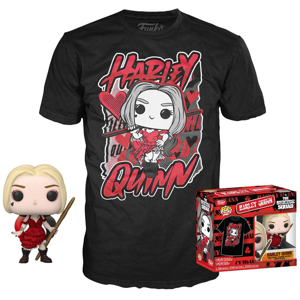 Figurine POP exclusive Harley Quinn en tenue colorée de Suicide Squad FUNKO