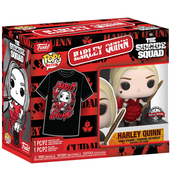 T-shirt officiel FUNKO avec illustration Harley Quinn Suicide Squad DC Comics
