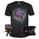 T-shirt exclusif Funko Marvel Wakanda Forever avec logo Black Panther en gros plan