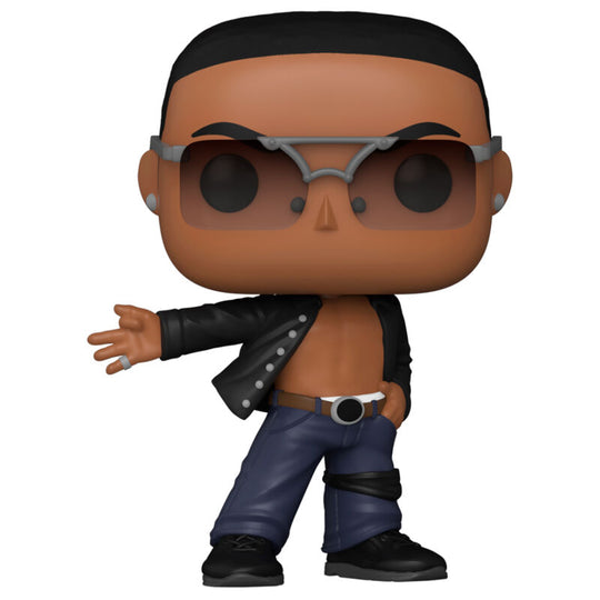 Vue latérale de la figurine Funko POP Usher 8701 montrant le design soigné et les couleurs authentiques