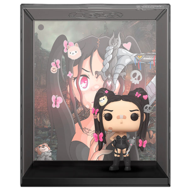 Vue de profil de la figurine Bella Poarch POP FUNKO montrant les finitions soignées et le design original