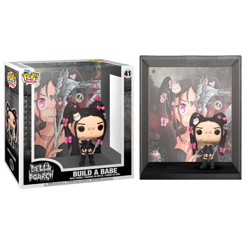 Emballage officiel de la figurine Bella Poarch POP FUNKO avec illustrations et branding FUNKO visibles