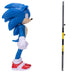 Zoom sur la tête expressive de la figurine Sonic the Hedgehog 2 de 10 cm