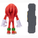 Vue latérale droite de la figurine Sonic the Hedgehog 2 avec ombrage naturel