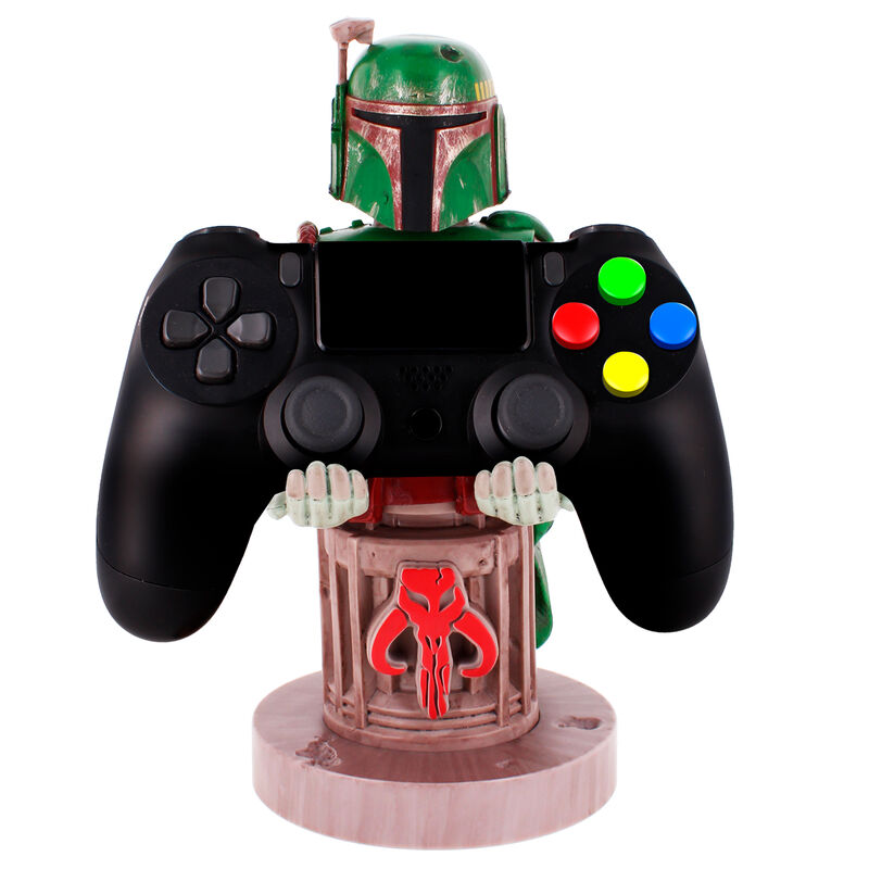 Support Cable Guy 20cm avec manette Xbox Series S/X en charge, design Star Wars Boba Fett visible