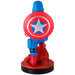 Support Marvel en plastique rigide avec détails Captain America, prêt à accueillir un smartphone