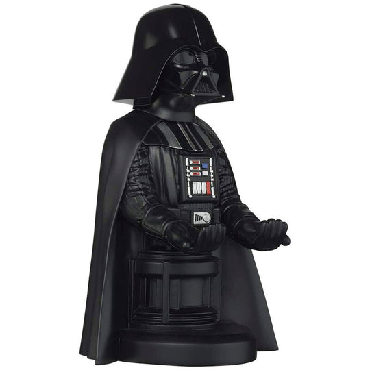 Image détaillée du design sculpté du support câble Dark Vador en plastique solide