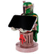 Photo du support Cable Guy Boba Fett avec plusieurs accessoires de jeu posés, ambiance gamer