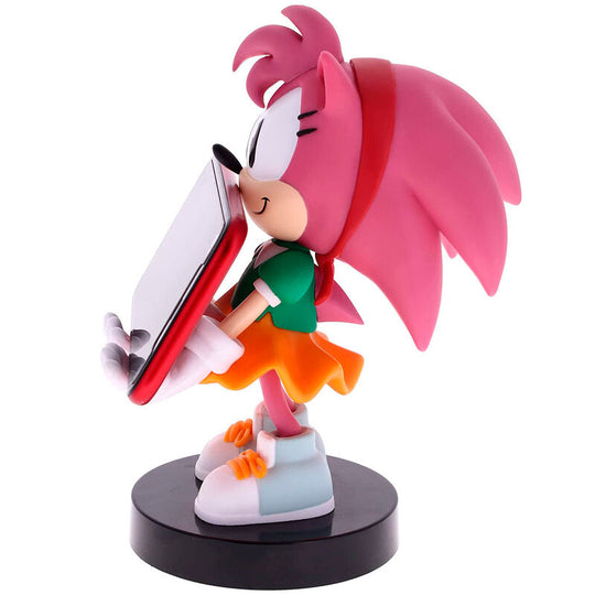 Support Sonic Amy Rose avec détails du design et logo EXQUISITE GAMING visibles