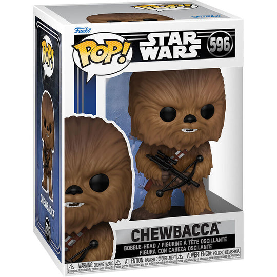 Figurine Funko POP Chewbacca Star Wars en vinyle de 9cm dans sa boîte vitrine transparente