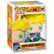 Figurine Funko POP Dragon Ball Super Super Saiyan Trunks avec épée, vue de face dans sa boîte cadeau