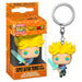 Présentation du porte-clés Dragon Ball Super Trunks avec épée sur fond neutre