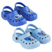 Sabot de plage Sonic The Hedgehog CERDÁ vue de face taille 26/27 en EVA bleu et rouge
