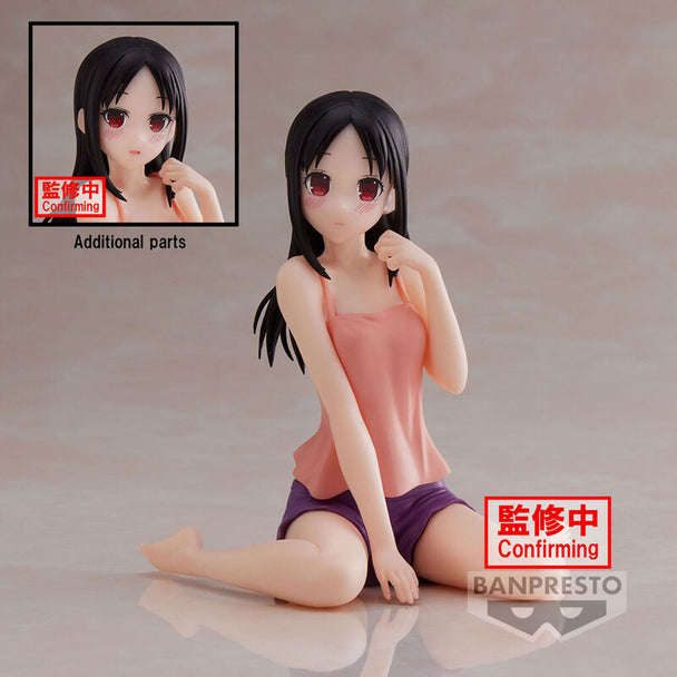 Figurine Kaguya Shinomiya 10cm vue de face avec détails précis et couleurs vives