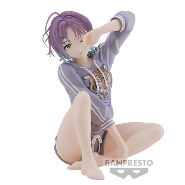 Figurine Toru Asakura de face, 11 cm, issue de The Idolmaster Shiny Colors par BANPRESTO