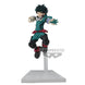 Figurine Izuku Midoriya Deku 11cm en pose dynamique avec costume vert de My Hero Academia