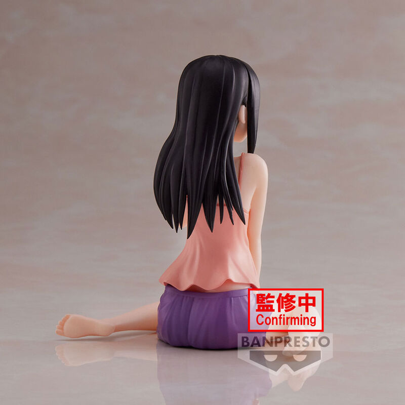 Profil gauche de la figurine Kaguya Shinomiya Love is War Ultra Romantic en pose élégante