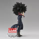 Profil gauche de la figurine Dabi Q Posket Banpresto avec couleurs vives et finitions soignées