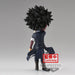 Vue arrière de la figurine Dabi My Hero Academia montrant la texture et le design du manteau