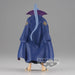 Gros plan sur le visage expressif de la figurine Denjiro One Piece DXF The Grandline Men
