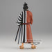 Vue arrière de la figurine Kin'emon montrant les détails du costume et coiffure