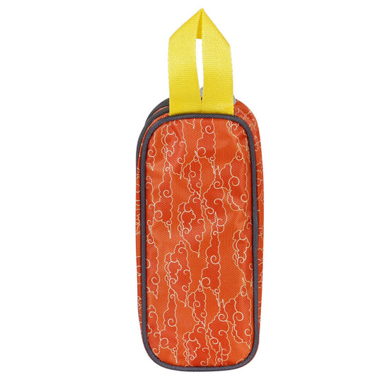 Zoom sur le compartiment principal zippé de la trousse Naruto Shippuden KARACTERMANIA