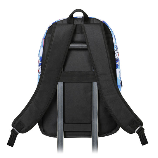 Intérieur du sac à dos Sonic avec doublure et poche pour appareils électroniques