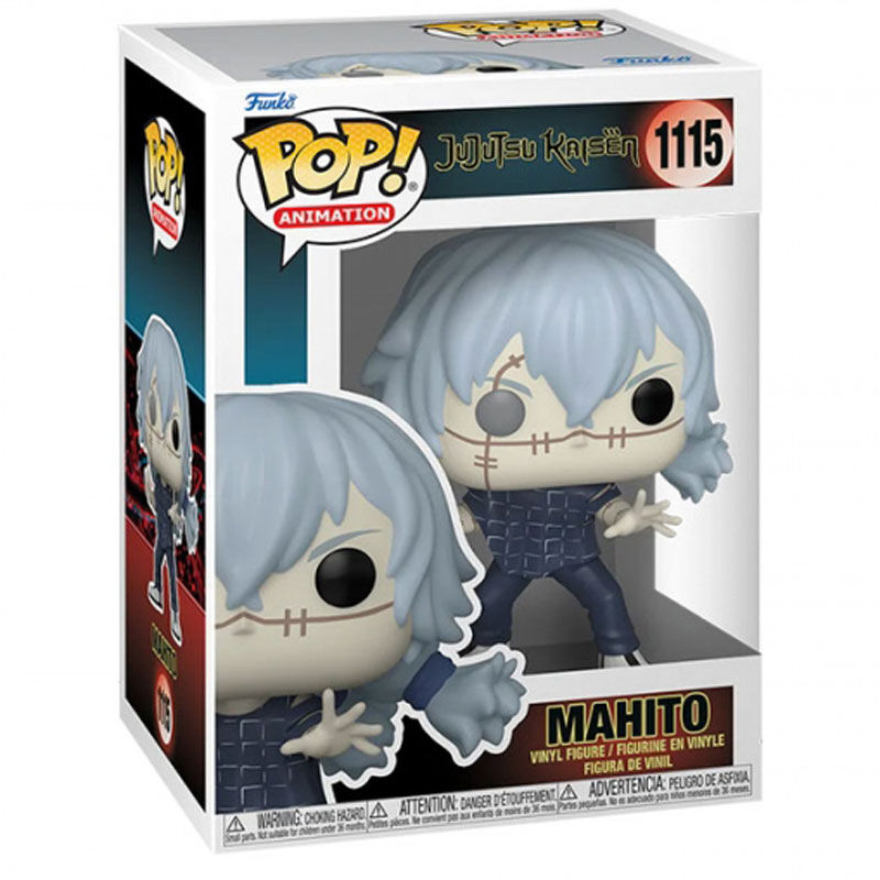 Boîte cadeau officielle de la figurine POP Funko Mahito Jujutsu Kaisen, présentation soignée pour collectionneurs