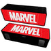 Enceinte Bluetooth portable Marvel ERT GROUP vue avant avec boutons de contrôle et design compact
