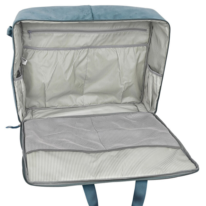 Valise maternité Leaves SAFTA équipée de poignées supérieures et d'une bandoulière ajustable pour un transport confortable