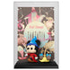 Vue latérale de la figurine Funko POP Mickey en apprenti sorcier avec bâton magique et effets de couleur bleue
