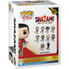 Figurine Funko POP Shazam posée sur une surface, montrant les détails colorés du personnage