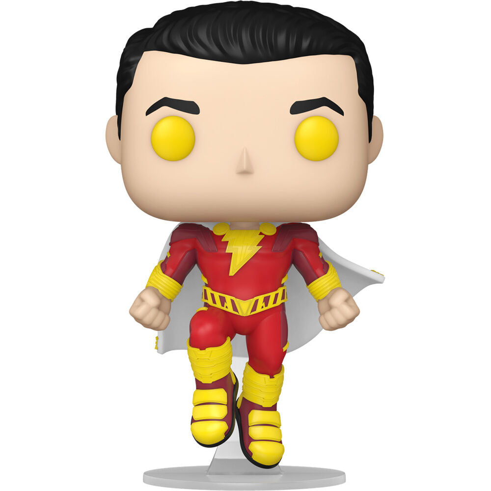 Vue de face de la figurine Funko POP Shazam Chase issue de DC Comics Fury of the Gods