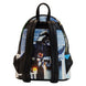 Vue latérale montrant la profondeur et la forme compacte du sac Loungefly Star Wars Empire Strikes Back