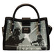 Profil latéral du sac Loungefly Star Wars avec dimensions précises visibles