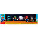 Figurines Super Mario Bros 6cm en blister JAKKS PACIFIC avec Mario et Luigi détaillés