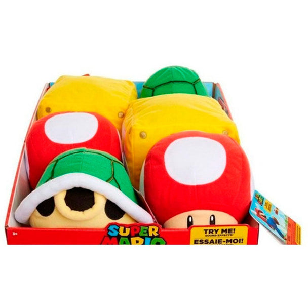 Peluche Super Mario Bros assortie avec détails colorés et tissu doux de JAKKS PACIFIC