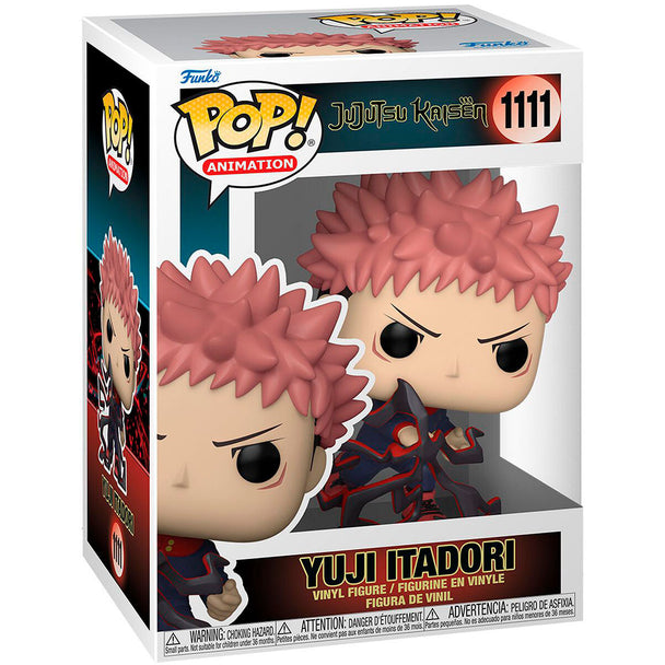 Boîte cadeau originale Funko contenant la figurine Itadori Yuji Jujutsu Kaisen, idéale pour collectionneurs