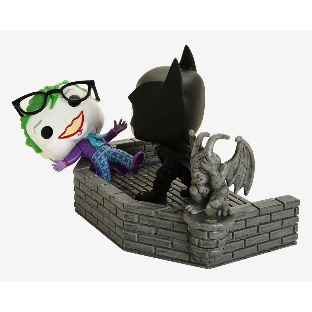 Emballage de la figurine POP FUNKO Batman et Joker 80th anniversaire édition 1989 avec logo DC Comics