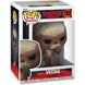 Détail de la figurine Funko POP Vecna Pointing de 9 cm avec pose pointant, emballage transparent visible