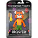 Action figure Circus Foxy de 12,5cm vue de face, détaillée et colorée, issue de la collection Funko Five Nights at Freddy's