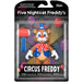 Figurine Funko Circus Freddy de Five Nights at Freddy's vue de face, hauteur 12,5 cm avec détails colorés