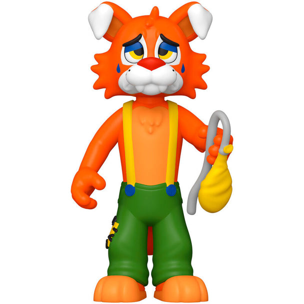 Figurine Circus Foxy Funko de 12,5cm montrant les détails du visage et des accessoires, parfaite pour collection Five Nights at Freddy's