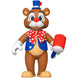 Action figure Circus Freddy de Funko en position debout, illustrant les caractéristiques emblématiques du personnage