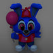 Vue rapprochée d'une figurine Mystery Minis Five Nights at Freddy's avec textures précises et finition soignée