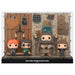 Packaging de la figurine FUNKO POP Moments Deluxe Harry Potter Hagrid's Hut avec illustration et logo