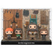 Packaging de la figurine FUNKO POP Moments Deluxe Harry Potter Hagrid's Hut avec illustration et logo