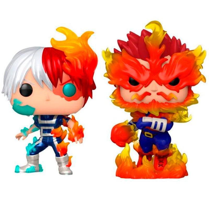 Figurine FUNKO POP de Shoto Todoroki de My Hero Academia avec détails précis et couleurs vives