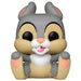 Vue rapprochée de la figurine Funko POP Thumper Disney Bambi montrant les détails soignés du personnage en vinyle