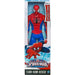 Figurine Marvel Spiderman Ultimate Titan Hero de 30cm en position dynamique sur fond blanc